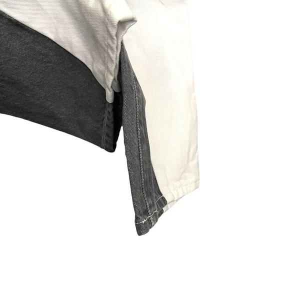 PacSun High Rise Straight Button Fly Jeans Colorblock Y2K Grunge Size 27 - Picture 5 of 11